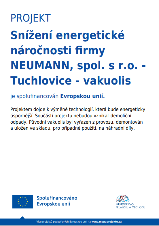 Vakuolis pro evropské dotace NEUMANN